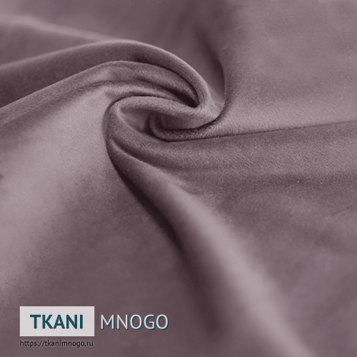 Фото “АМО-13” (однотонный фиолетовый) - обивки бархата