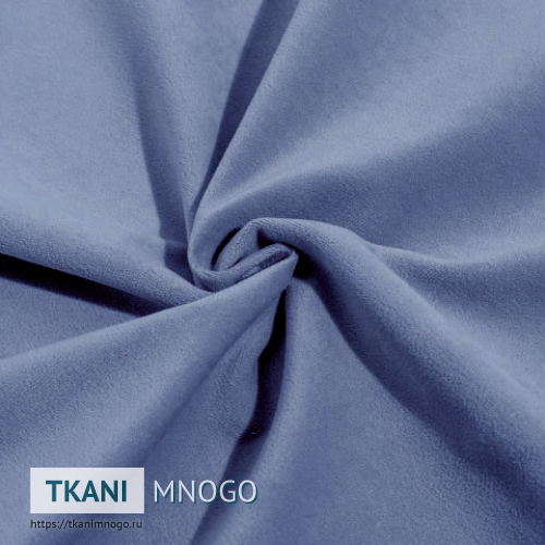 Фото обивки велюра “14” (однотонный фиолетовый)