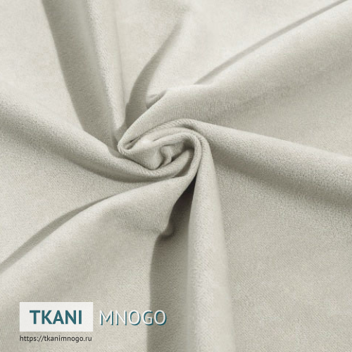 Фото фактуры велюра “2” (однотонный бежевый)