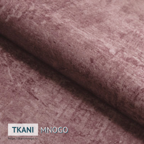 Фото ткани велюра “62” (узор розовый)