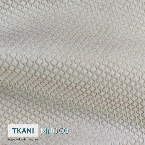 Фото материала велюра “799-3” (мелкий рисунок бежевый)