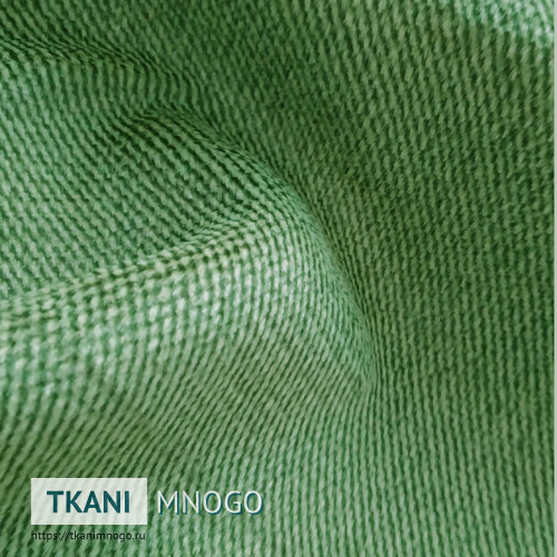 Фото материала велюра “EL-18” (однотонный зеленый)