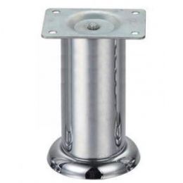 Опора М001 D50 H120  - опора прямые, столбики, декоративные
 - Опоры мебельные хромированные
