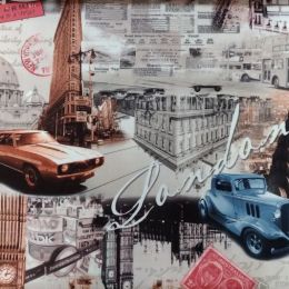 Микровелюр Сюжетные - 4120-1 - Обивка для мягкой мебели Сюжетные
